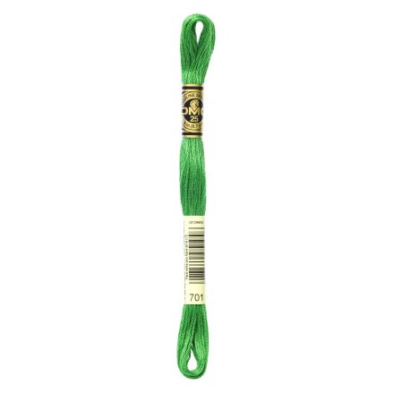 DMC 701 Six-Strand Floss – Light Green