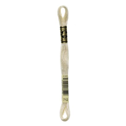 DMC 712 Six-Strand Floss – Cream