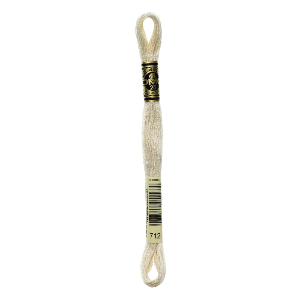DMC 712 Six-Strand Floss – Cream DMC 712 Six-Strand Floss – Cream