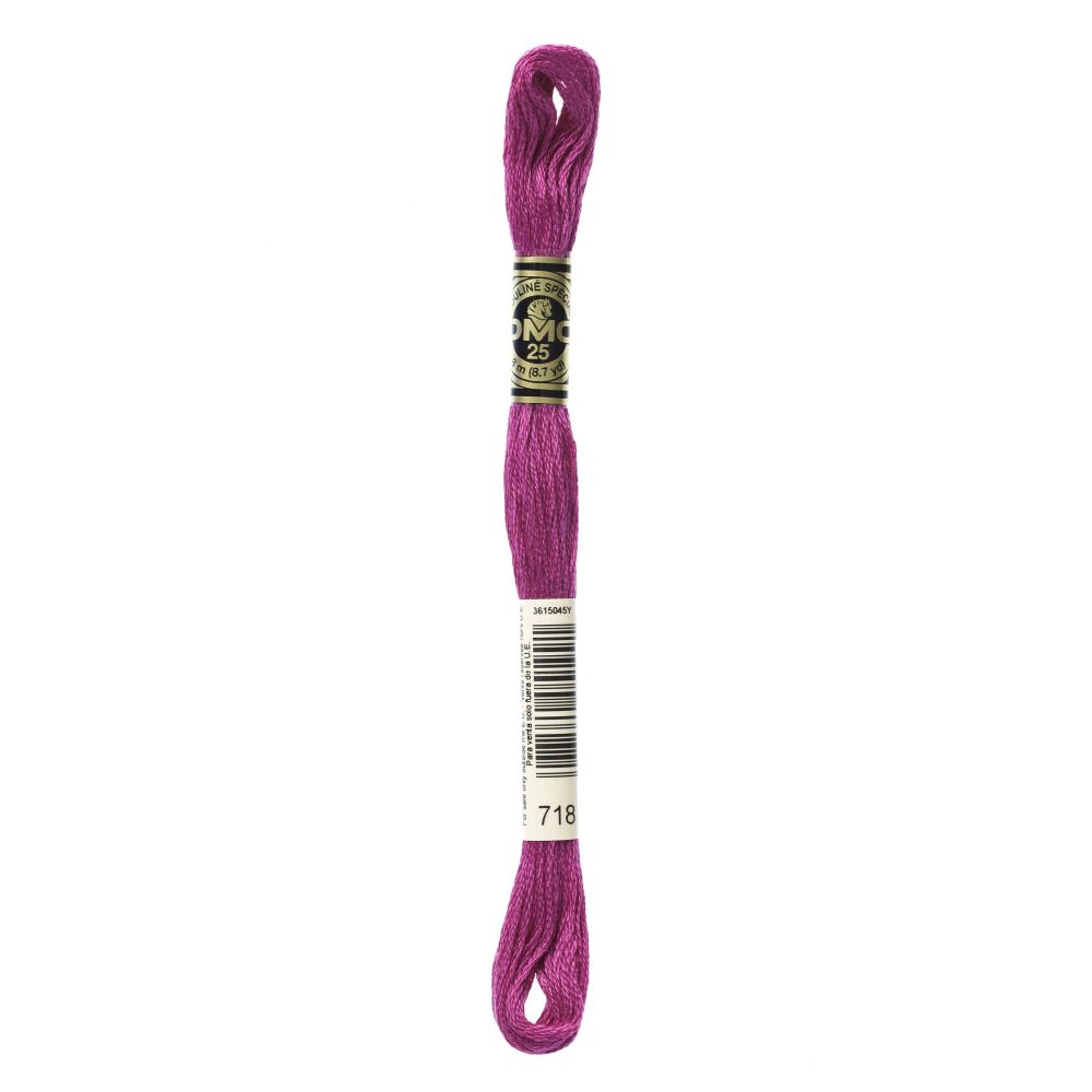 DMC 718 Six-Strand Floss – Plum DMC 718 Six-Strand Floss – Plum