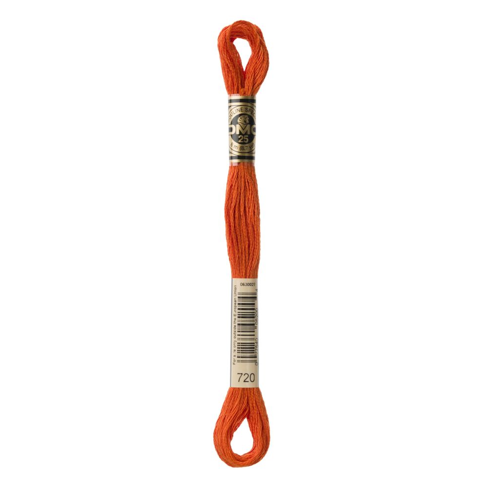 DMC 720 Six-Strand Floss – Dark Orange Spice DMC 720 Six-Strand Floss – Dark Orange Spice