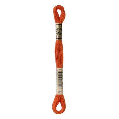 DMC 720 Six-Strand Floss – Dark Orange Spice