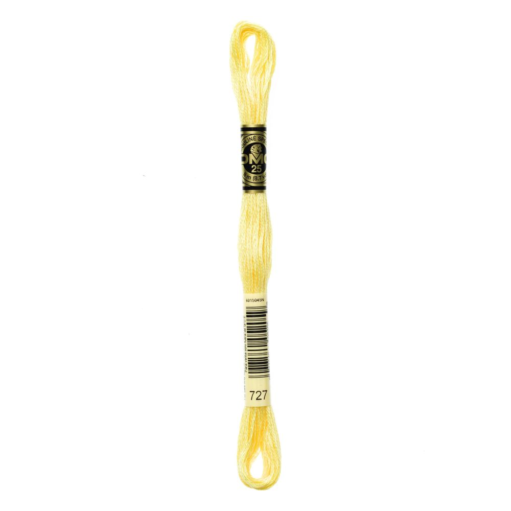 DMC 727 Six-Strand Floss – Very Light Topaz DMC 727 Six-Strand Floss – Very Light Topaz