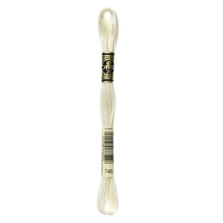 DMC 746 Six-Strand Floss – Off White