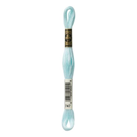 DMC 747 Six-Strand Floss – Very Light Sky Blue