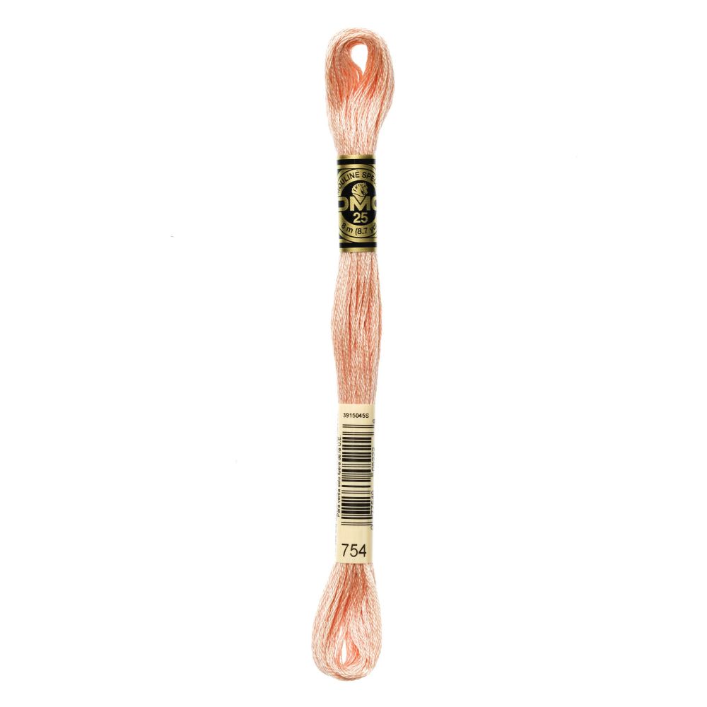 DMC 754 Six-Strand Floss – Light Peach DMC 754 Six-Strand Floss – Light Peach