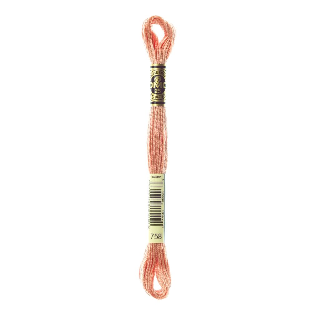 DMC 758 Six-Strand Floss – Very Light Terra Cotta DMC 758 Six-Strand Floss – Very Light Terra Cotta
