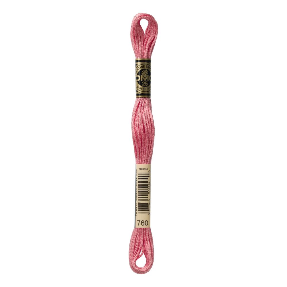DMC 760 Six-Strand Floss – Salmon DMC 760 Six-Strand Floss – Salmon