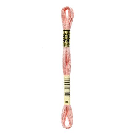 DMC 761 Six-Strand Floss – Light Salmon