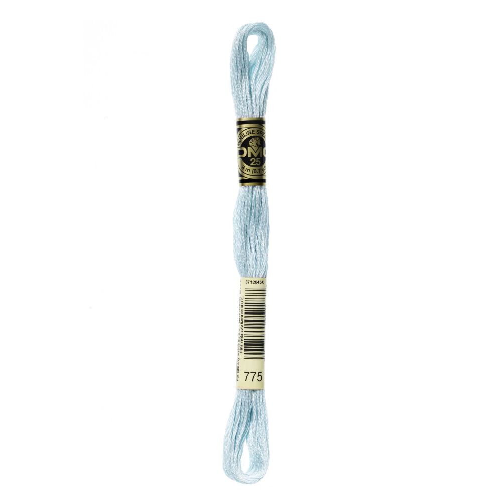 DMC 775 Six-Strand Floss – Very Light Baby Blue DMC 775 Six-Strand Floss – Very Light Baby Blue