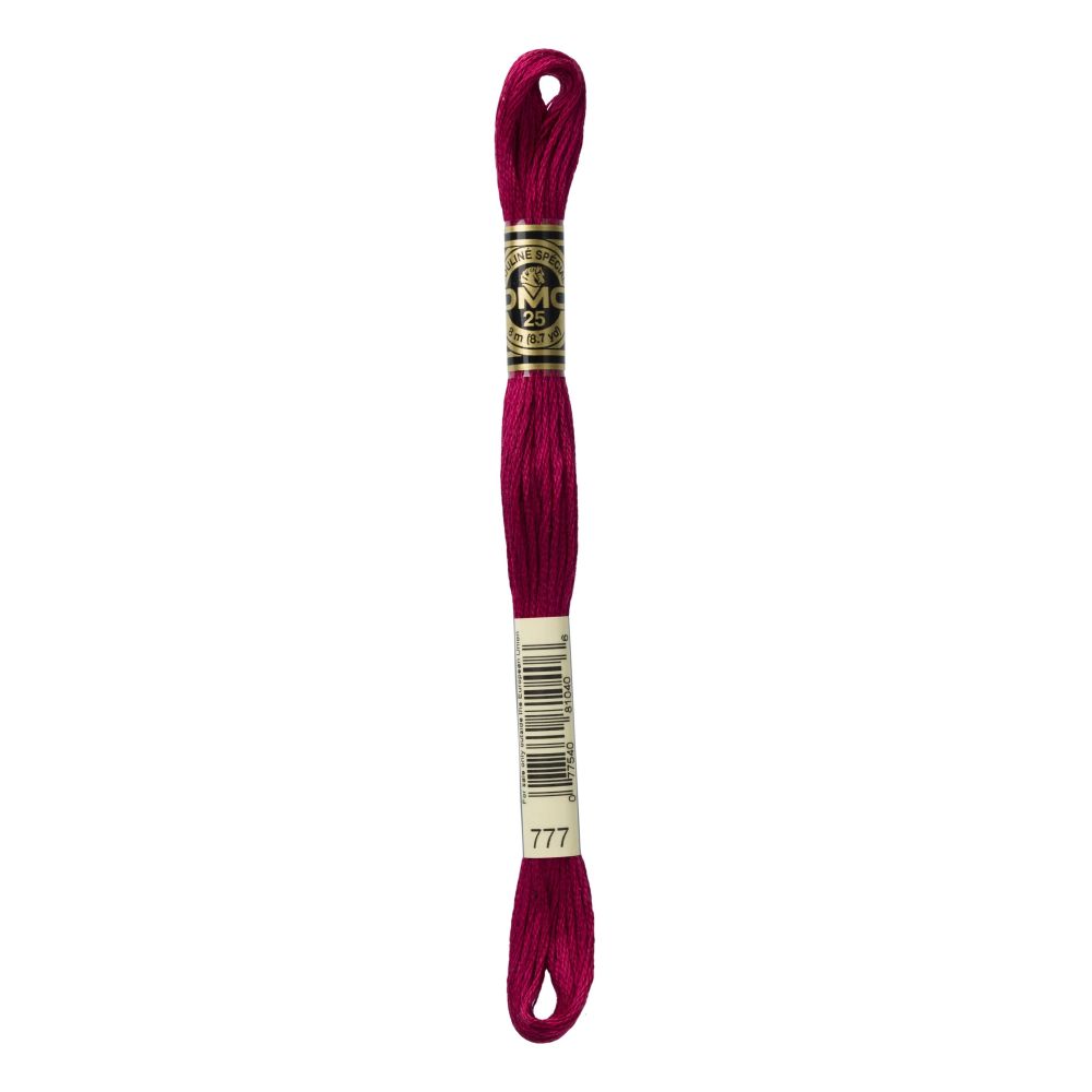 DMC 777 Six-Strand Floss – Very Dark Raspberry DMC 777 Six-Strand Floss – Very Dark Raspberry