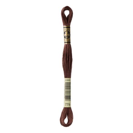 DMC 779 Six-Strand Floss – Dark Cocoa