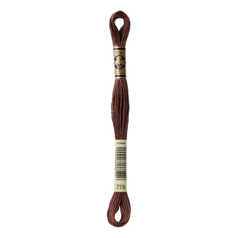 DMC 779 Six-Strand Floss – Dark Cocoa DMC 779 Six-Strand Floss – Dark Cocoa