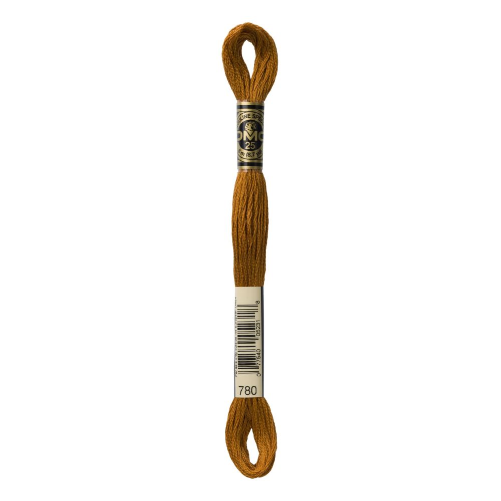 DMC 780 Six-Strand Floss – Ultra Very Dark Topaz