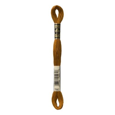 DMC 780 Six-Strand Floss – Ultra Very Dark Topaz