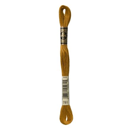 DMC 781 Six-Strand Floss – Very Dark Topaz
