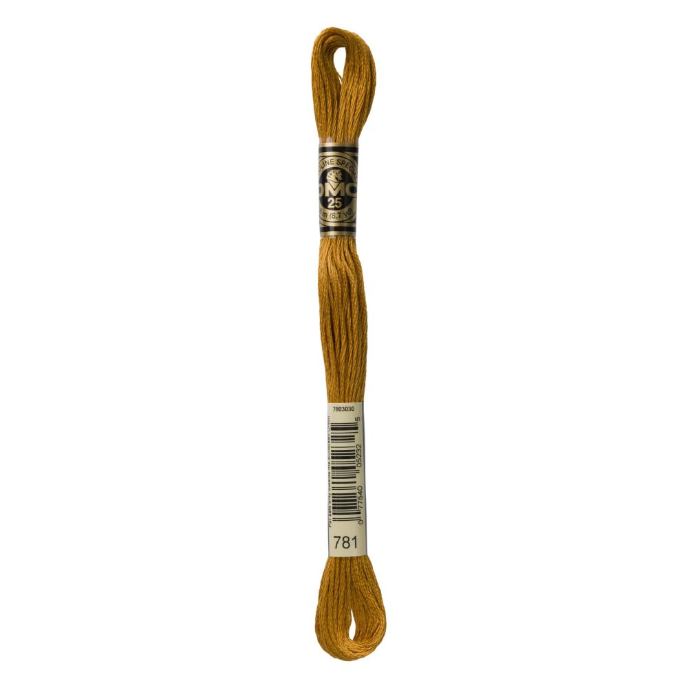DMC 781 Six-Strand Floss – Very Dark Topaz DMC 781 Six-Strand Floss – Very Dark Topaz