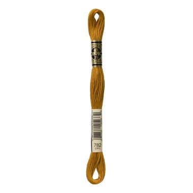 DMC 782 Six-Strand Floss – Dark Topaz