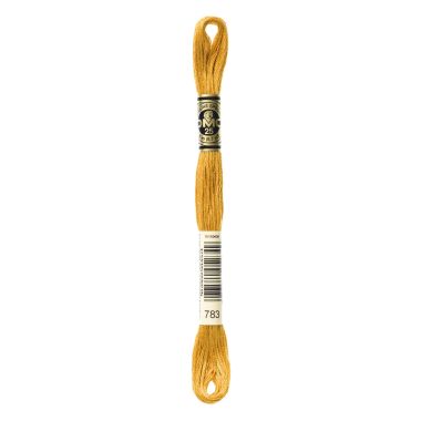 DMC 783 Six-Strand Floss – Medium Topaz