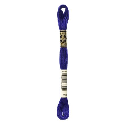 DMC 791 Six-Strand Floss – Very Dark Cornflower Blue