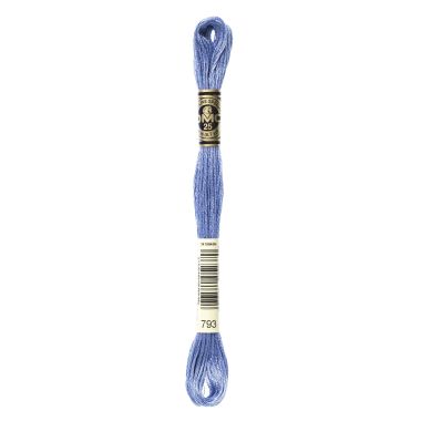 DMC 793 Six-Strand Floss – Medium Cornflower Blue