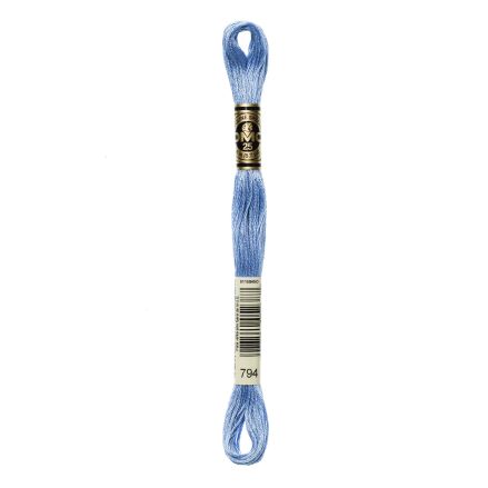 DMC 794 Six-Strand Floss – Light Cornflower Blue