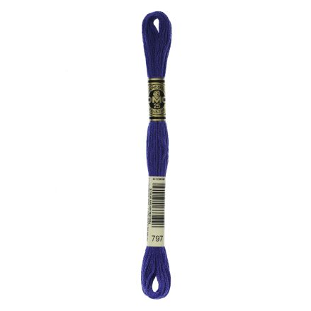 DMC 797 Six-Strand Floss – Royal Blue