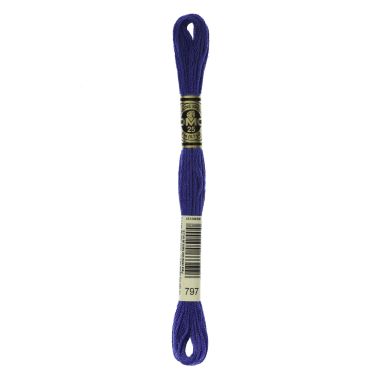 DMC 797 Six-Strand Floss – Royal Blue