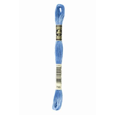 DMC 799 Six-Strand Floss – Medium Delft Blue