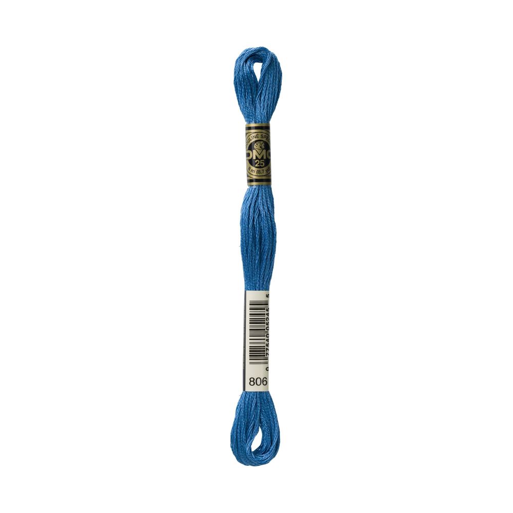 DMC 806 Six-Strand Floss – Dark Peacock Blue DMC 806 Six-Strand Floss – Dark Peacock Blue