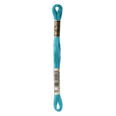 DMC 807 Six-Strand Floss – Peacock Blue