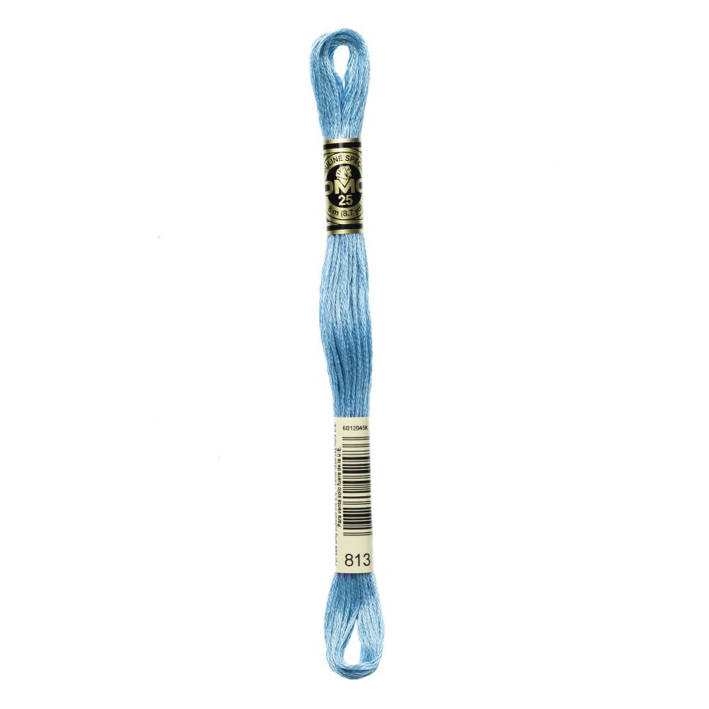 DMC 813 Six-Strand Floss – Light Blue DMC 813 Six-Strand Floss – Light Blue