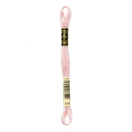 DMC 818 Six-Strand Floss – Baby Pink