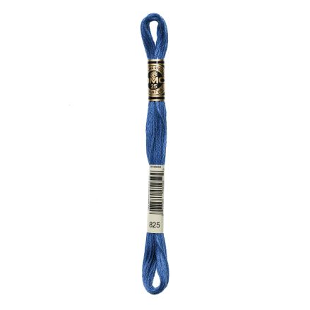 DMC 825 Six-Strand Floss – Dark Blue