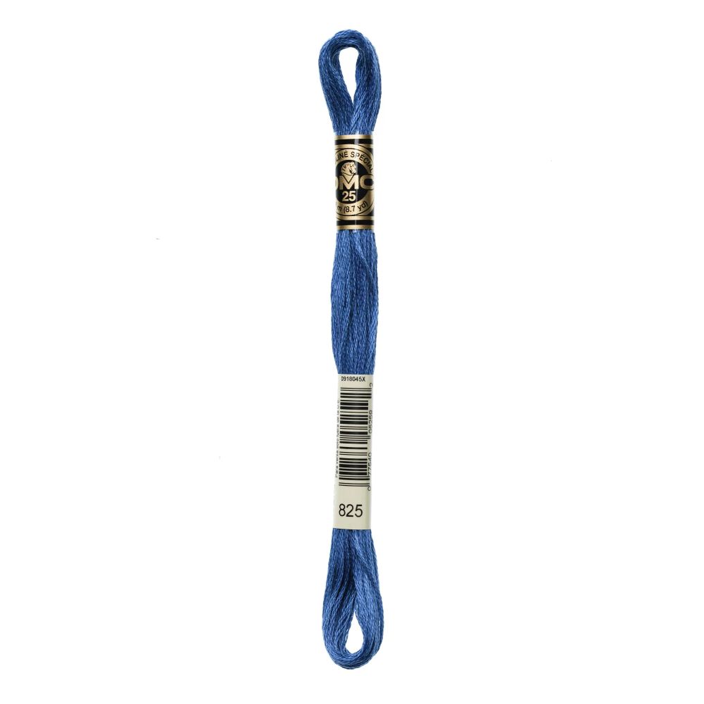 DMC 825 Six-Strand Floss – Dark Blue DMC 825 Six-Strand Floss – Dark Blue