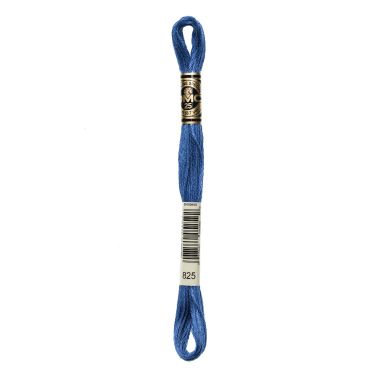 DMC 825 Six-Strand Floss – Dark Blue