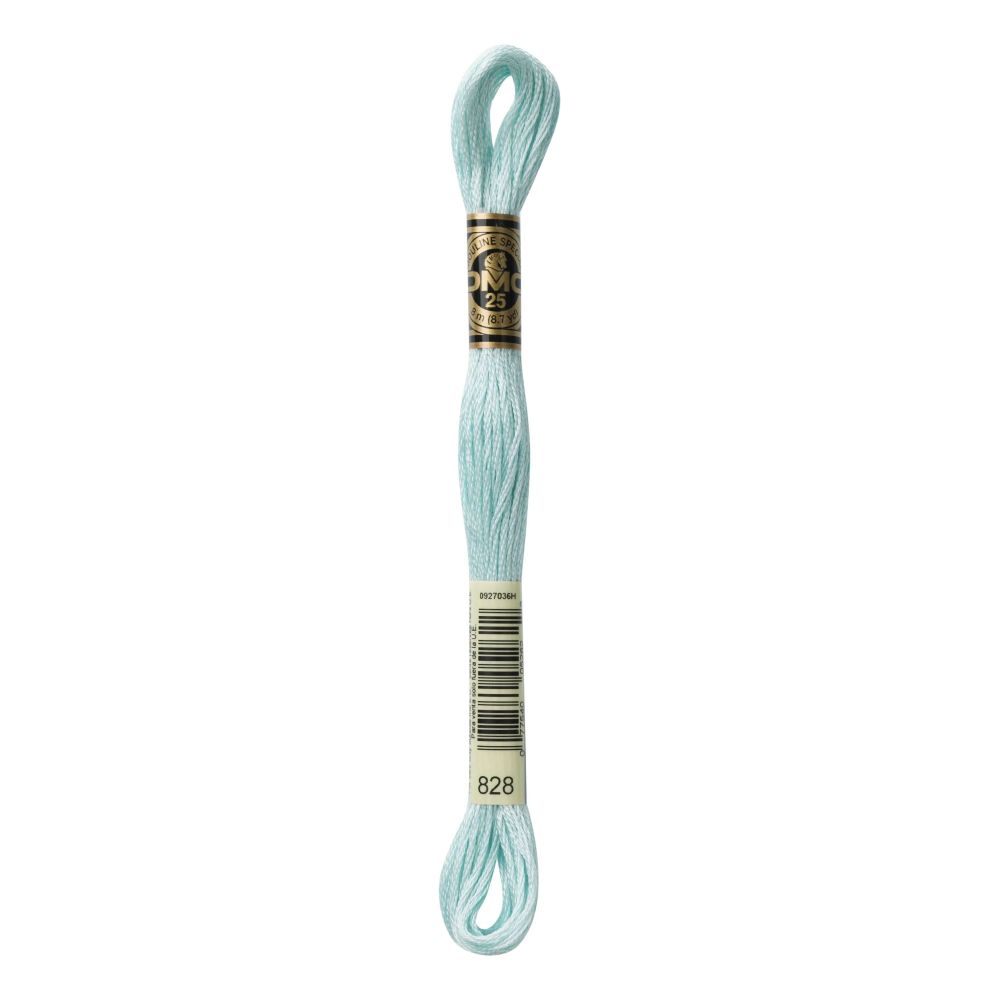 DMC 828 Six-Strand Floss – Ultra Very Light Blue DMC 828 Six-Strand Floss – Ultra Very Light Blue
