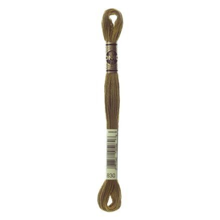 DMC 830 Six-Strand Floss – Dark Golden Olive