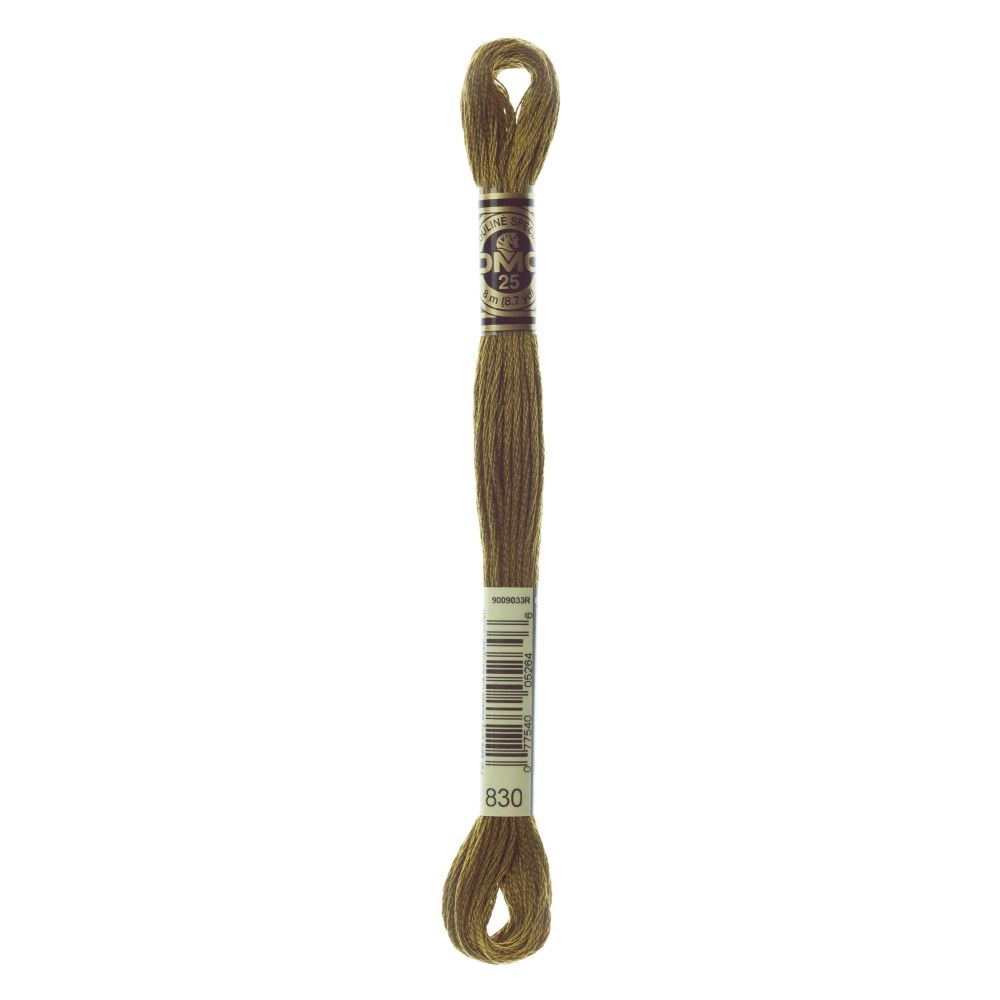 DMC 830 Six-Strand Floss – Dark Golden Olive DMC 830 Six-Strand Floss – Dark Golden Olive