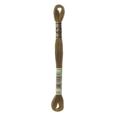 DMC 830 Six-Strand Floss – Dark Golden Olive