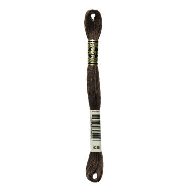 DMC 838 Six-Strand Floss – Very Dark Beige Brown