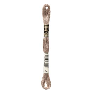 DMC 841 Six-Strand Floss – Light Beige Brown