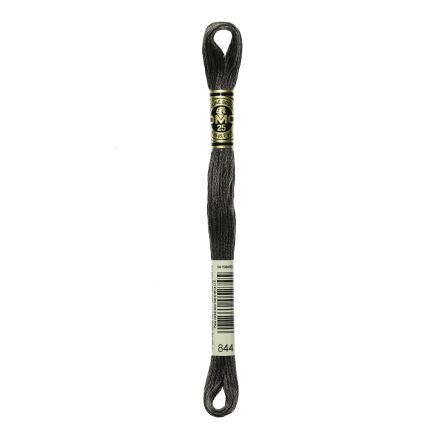 DMC 844 Six-Strand Floss – Ultra Dark Beaver Grey
