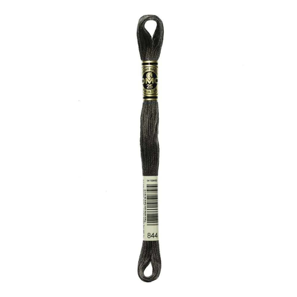 DMC 844 Six-Strand Floss – Ultra Dark Beaver Grey DMC 844 Six-Strand Floss – Ultra Dark Beaver Grey
