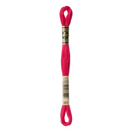 DMC 891 Six-Strand Floss – Dark Carnation