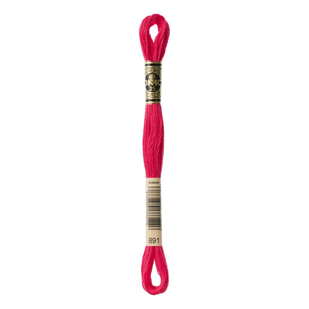 DMC 891 Six-Strand Floss – Dark Carnation DMC 891 Six-Strand Floss – Dark Carnation