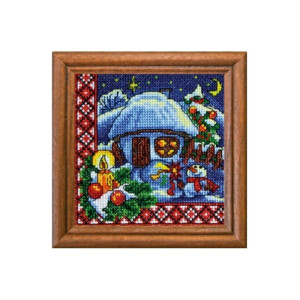 Cross-Stitch Kit “Christmas Eve” Ledi 01304