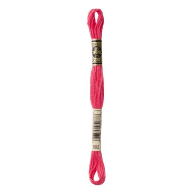 DMC 892 Six-Strand Floss – Medium Carnation