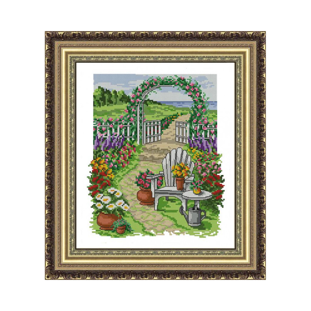 Cross-Stitch Kit “summer garden" Ledi 01077