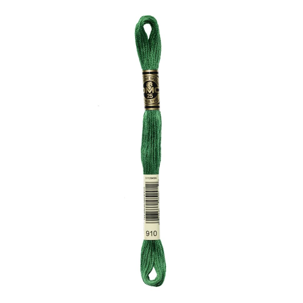 DMC 910 Six-Strand Floss – Dark Emerald Green DMC 910 Six-Strand Floss – Dark Emerald Green